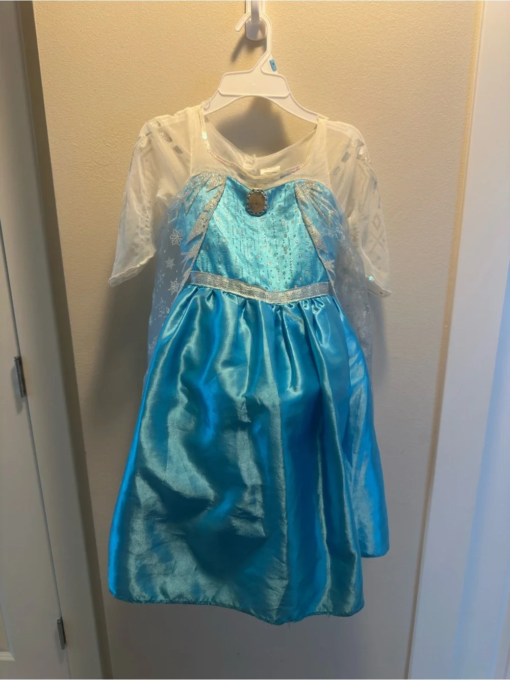 Blue Sparkle Princess Costume Dress for Kids